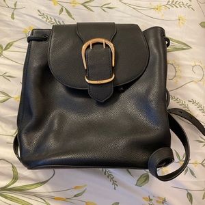 Ralph Lauren Brand New Without Tags Drawstring Backpack Bag Genuine Leather